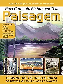 Guia Curso de Pintura em Tela Paisagem