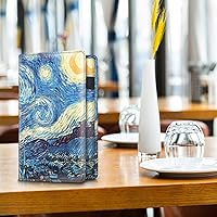 Vista 8 de Libreta organizadora para meseros Fintie con bolsillo con cremallera, de piel sintética para restaurante, tarjetero para presentadores de cheques