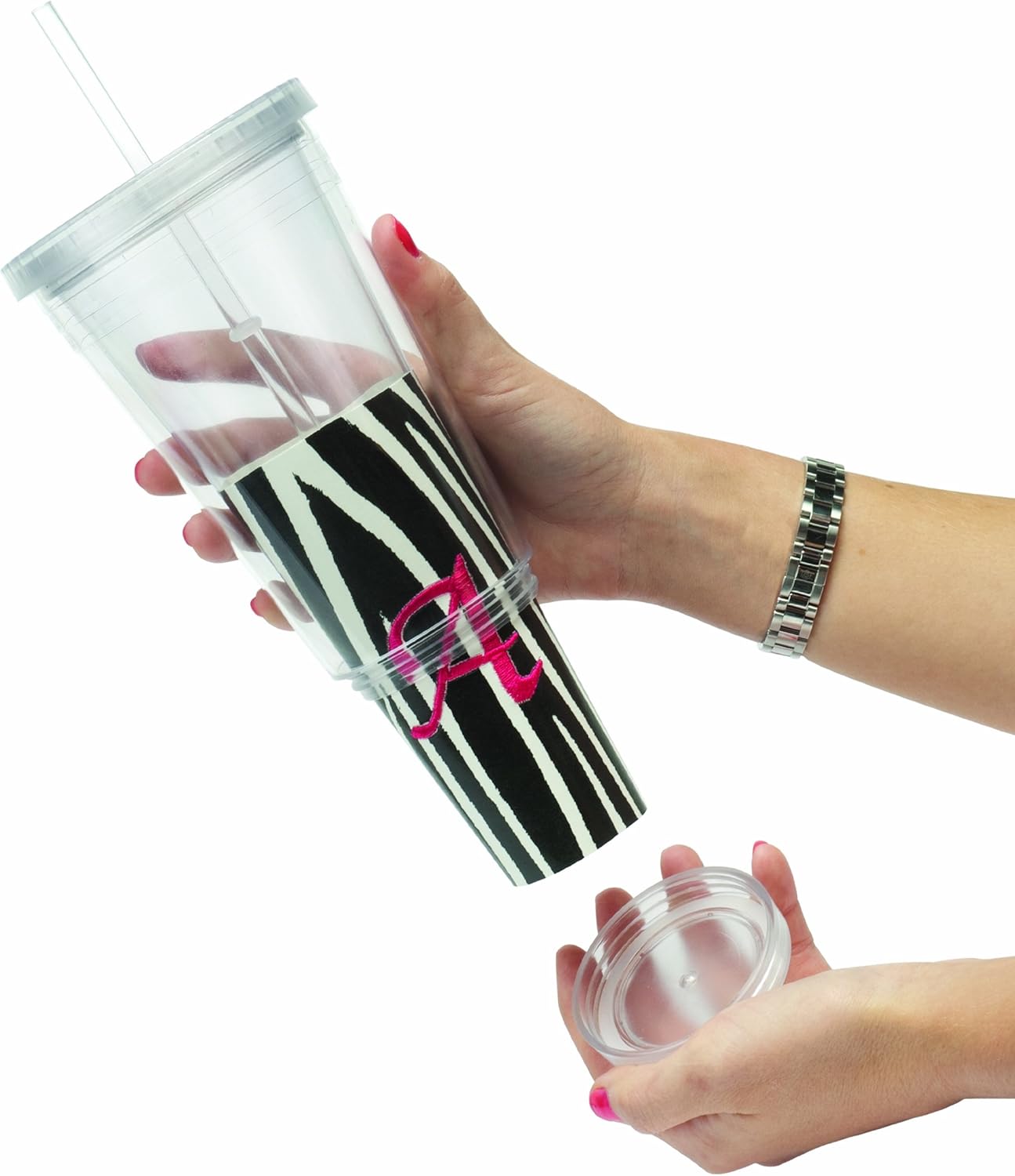 Neil Enterprises, Inc. Photo Acrylic Tumbler with Straw - Image 8