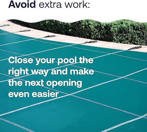 Miniatura 5 de HTH 91022 Kit de cuidado de piscina, suministros de apertura y cierre de piscina, 4 libras