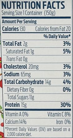 Icelandic Provisions Strawberry Lingonberry Skyr Yogurt 5.3oz | 15g Protein, Thick & Creamy