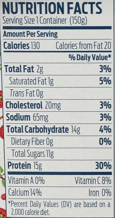 Icelandic Provisions Strawberry Lingonberry Skyr Yogurt 5.3oz | 15g Protein, Thick & Creamy