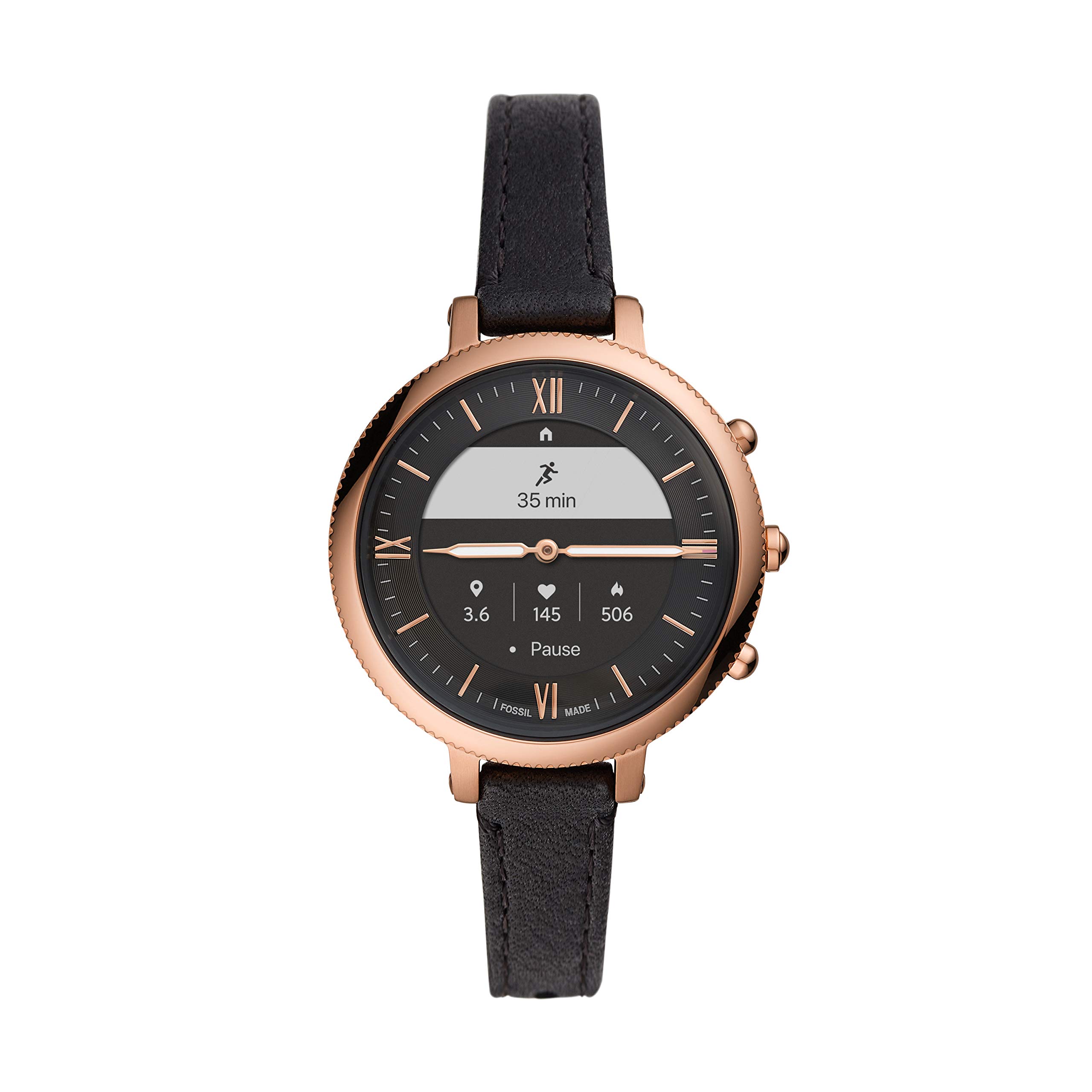 Fossil Monroe HR Black Smartwatch 