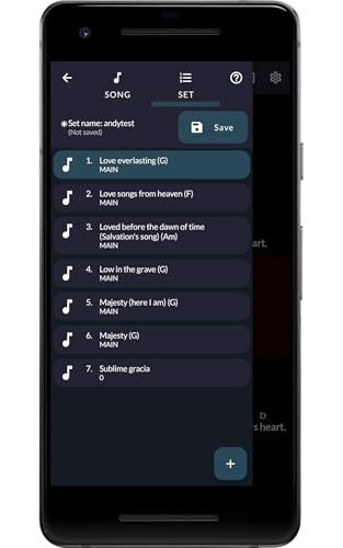 OpenSongApp Songbook