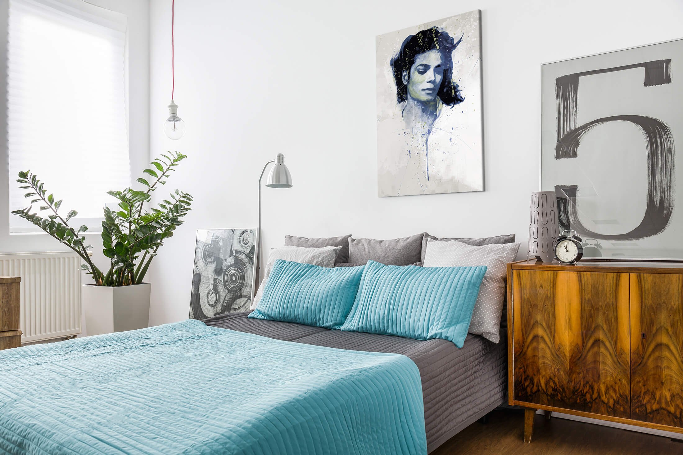 Paul Sinus Art Michael Jackson V 90 x 60 cm sur toile tendue prête à accrocher