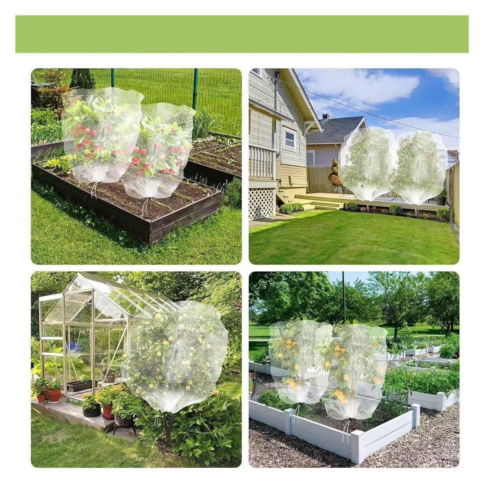 24pcs Fruit Tree Insect Control Net pour Plantes