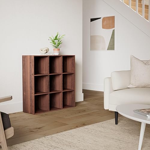 Miniatura 2 de Best Choice Products - Organizador de almacenamiento de 9 cubos, apertura de 11 pulgadas, estantería, estante de exhibición, personalizable con 3