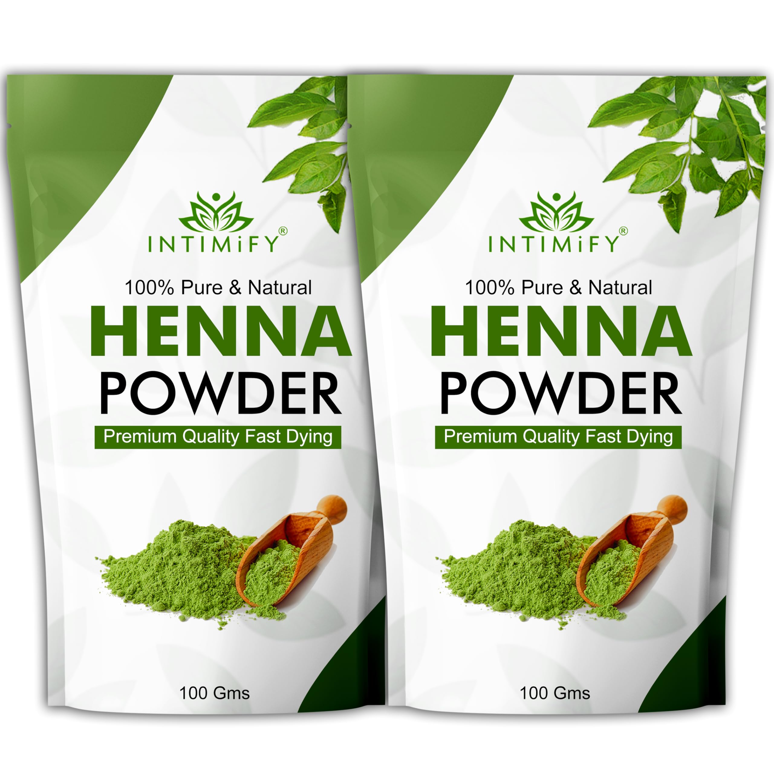 INTIMIFY Henna Powder For Hair Growth, Hair Colour, Hand Mehendi | Used By Both Women & Men 200 gm (Pack of 2)-picture-10