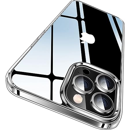 CASEKOO Crystal Clear Designed for iPhone 13 Pro Max Case, [Not Yellowing] [Military Grade Drop Protection] Shockproof Protective Phone Case 6.7 inch 2021 (Clear)