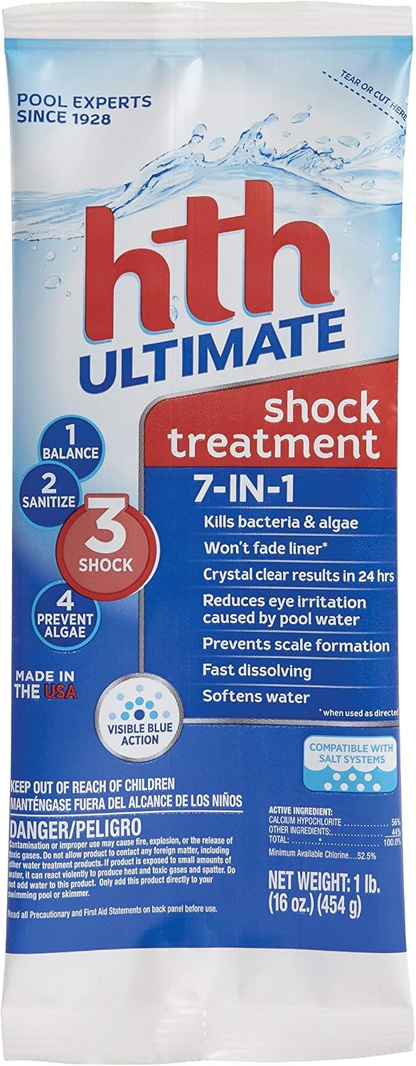 HTH Ultimate Shock Treatment Swimming Pool Cleaner - 6 Pack