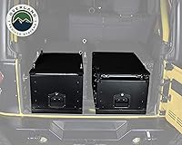 Vista 9 de Overland Vehicle Systems Caja de carga con cajón deslizante y estación de trabajo Tamaño - Capa de polvo negro doble de dos etapas universal