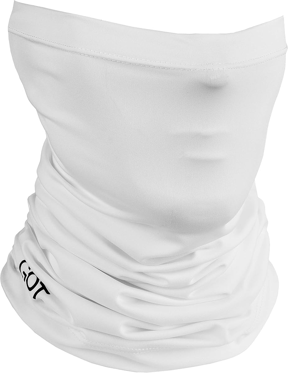 UPF 50+ Fishing Neck Gaiter - UV Face Mask Sun Protection for Men Women