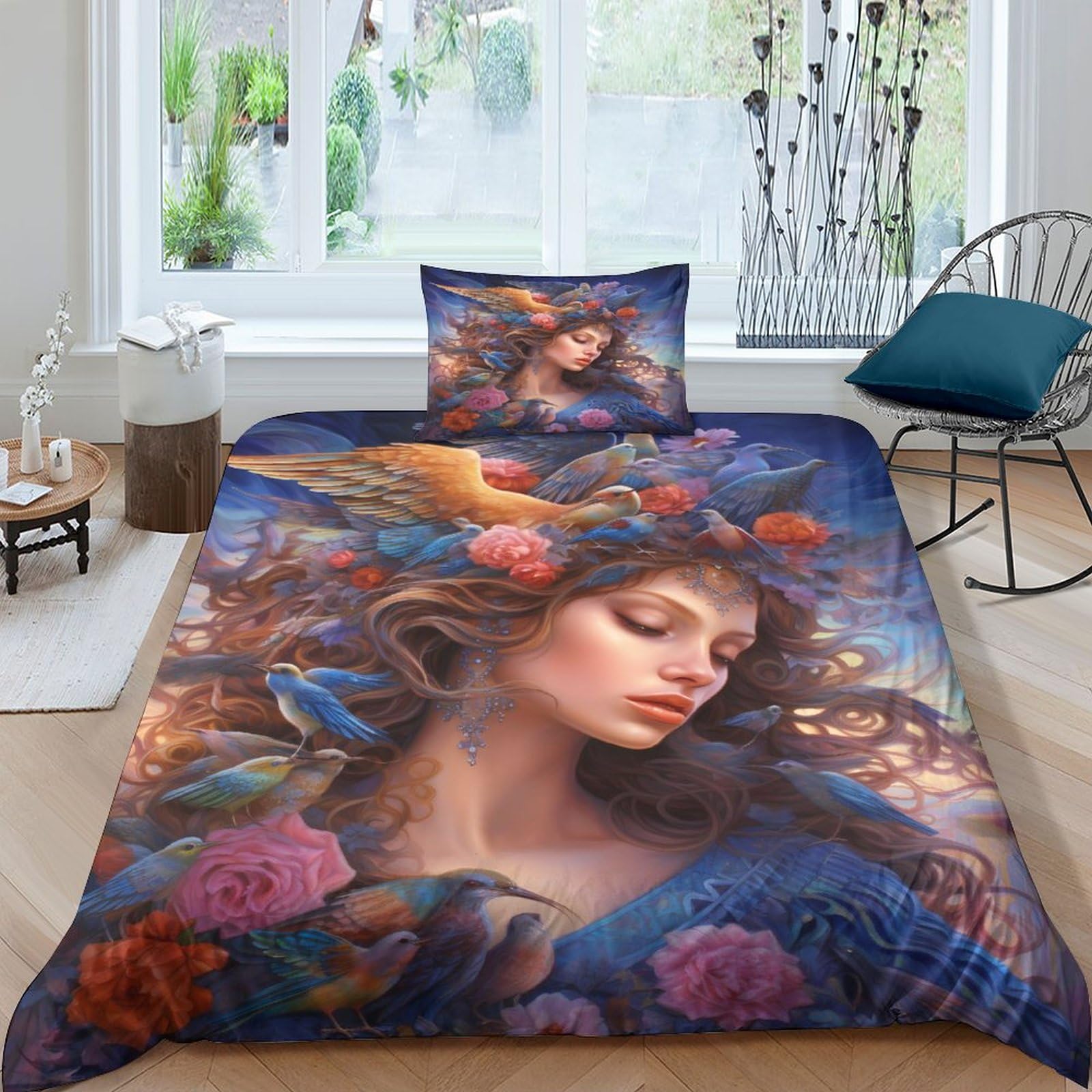 Housse de couette 3D papillon fantastique pour transformer la chambre des enfants et des adultes