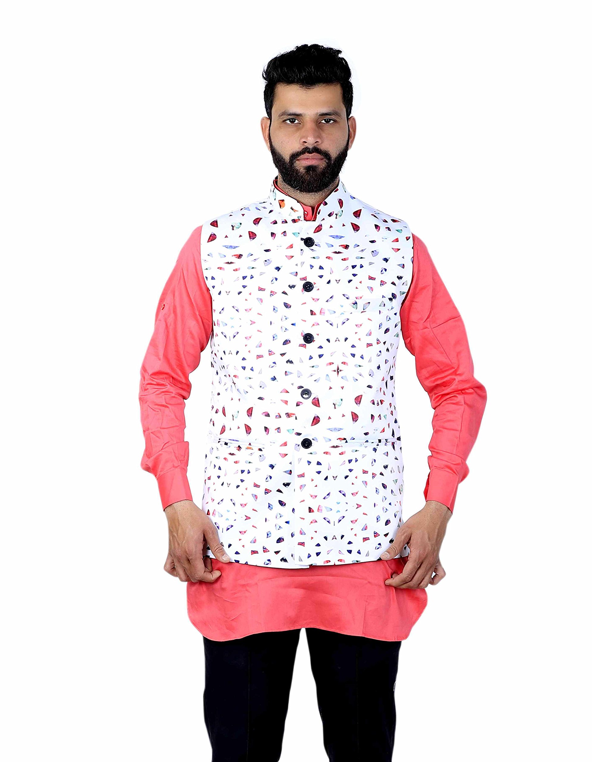 Printed Nehru Jacket(VP007058)-image-38