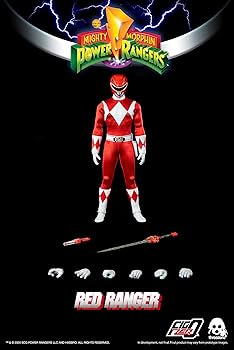 Amazon.co.jp: THREEZERO - Mighty Morphin Power Rangers Red