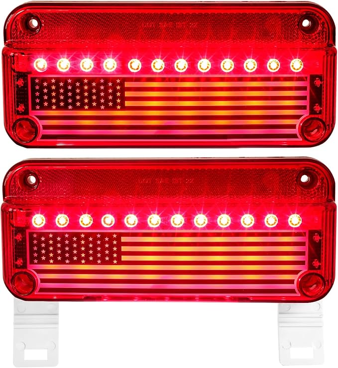 VINAUO RV Tail Lights LED, Camper Tail Lights, RV Brake Lights, RV