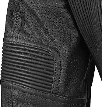 Noru Tetsuo Leather Motorcycle Jacket at Amazon Men's Clothing store