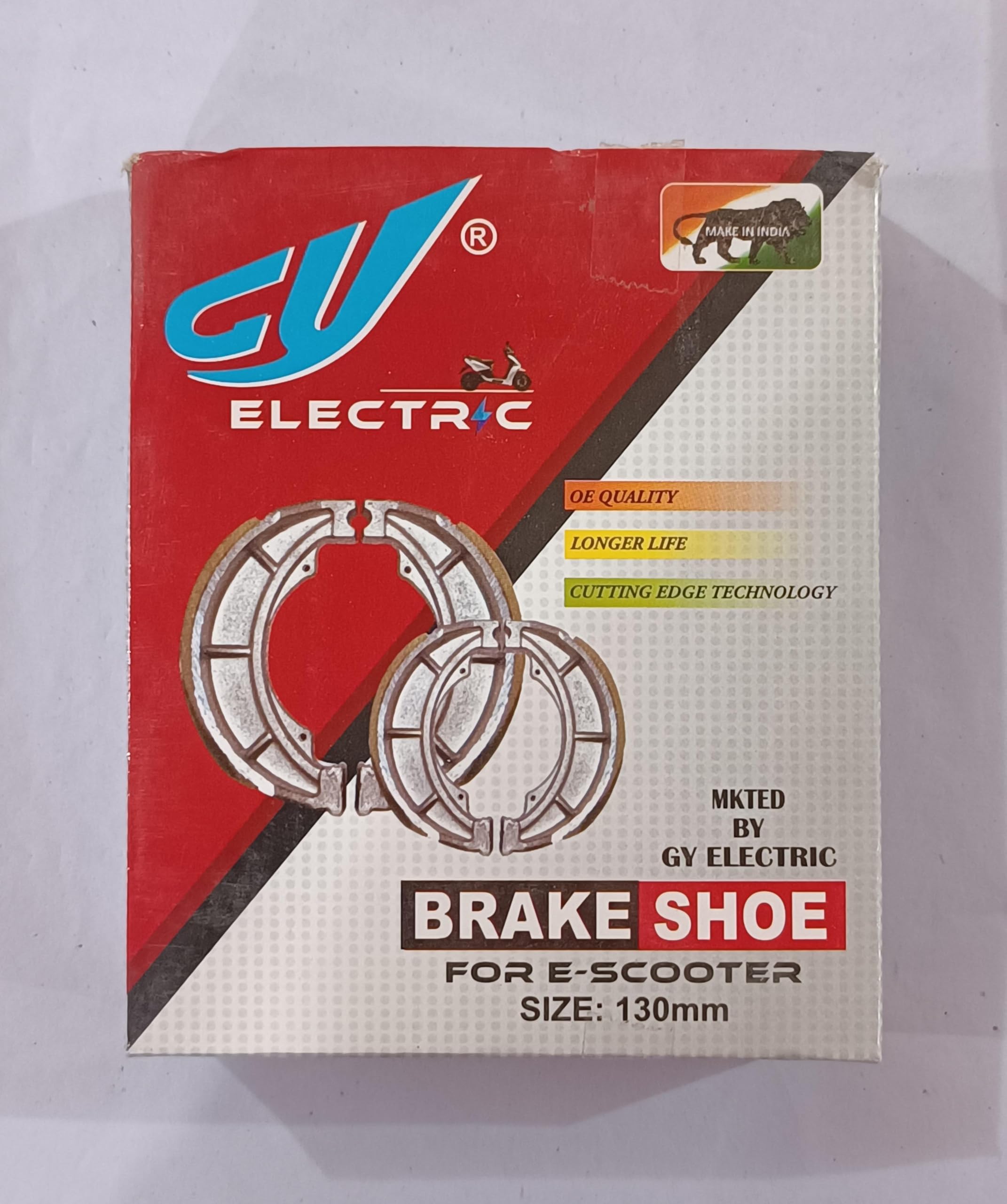 Brake Shoe 130mm for Electric Scooty/Scooters | Genuine Spare Part | High-Performance, Durable-picture-17