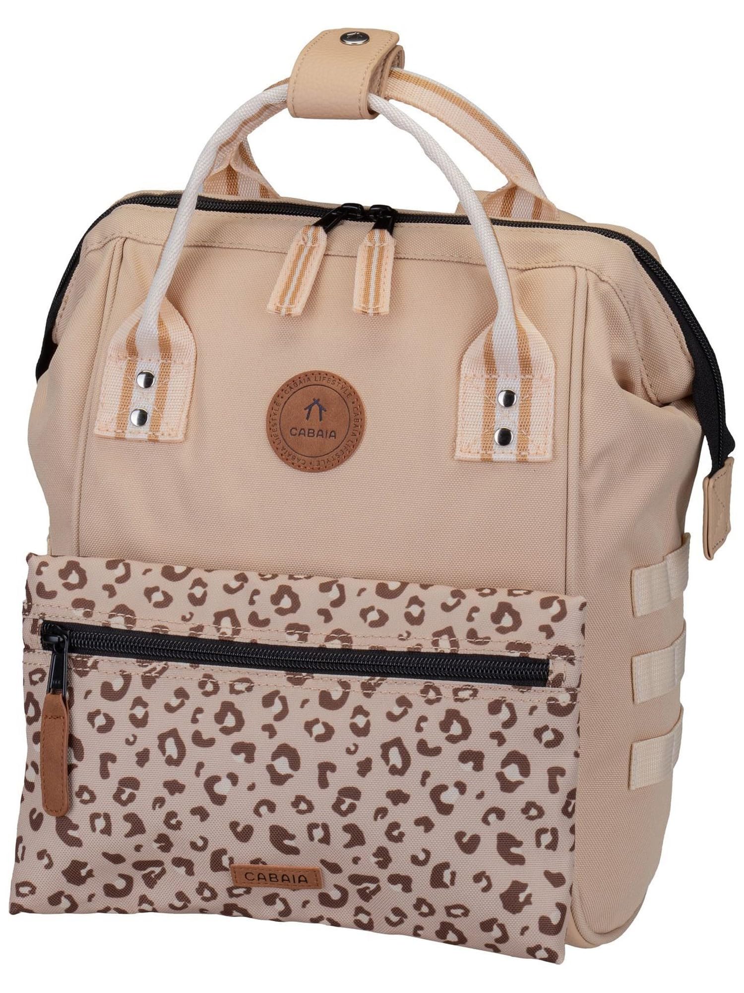 Cabaïa Plecak damski Adventurer beżowy - wodoodporny, lobito, Small 10L, Casual
