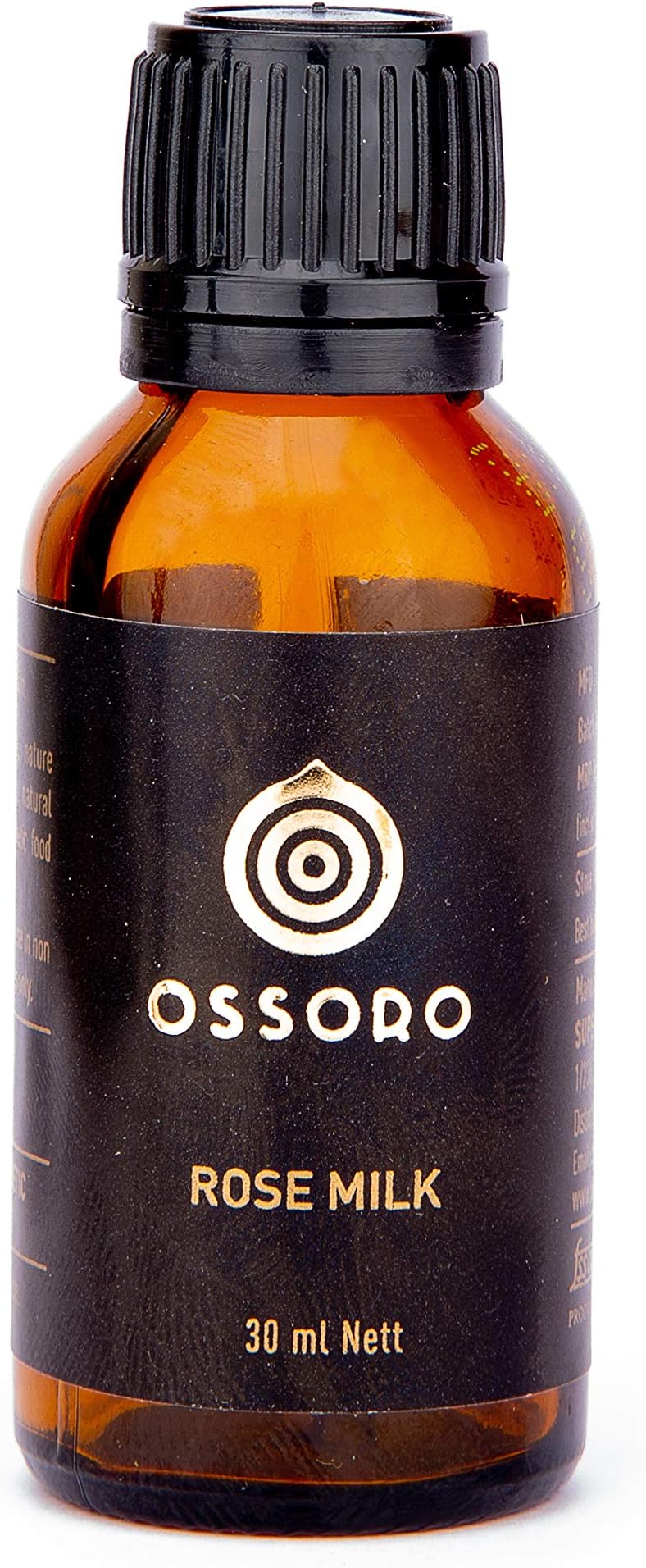 Ossoro Rose Milk, 30ml, Flavoured Milk, Ice-Cream, Milkshake Essence/ Glass Bottle