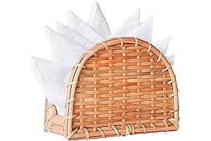 Rattan Napkin Holder: The Epitome of Farmhouse Charm for Your Tabletop