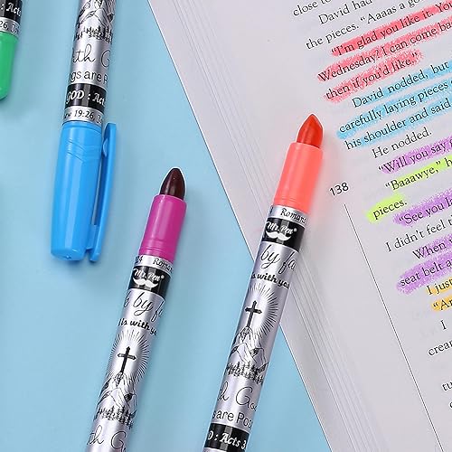 Miniatura 9 de Mr. Pen Kit de diario bíblico, paquete de 18 – 10 resaltadores de gel, 8 bolígrafos que no se corren, bolígrafos bíblicos e iluminadores, no se