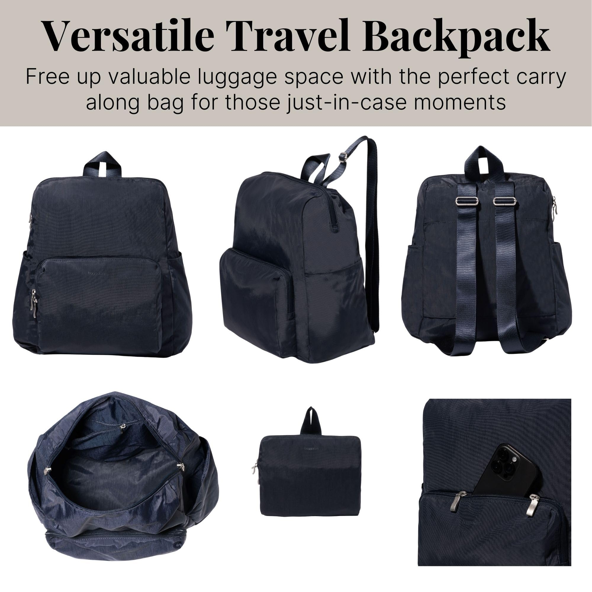 Baggallini Zaino portatile da donna (confezione da 1), Navy francese, Einheitsgröße, Zaino portatile