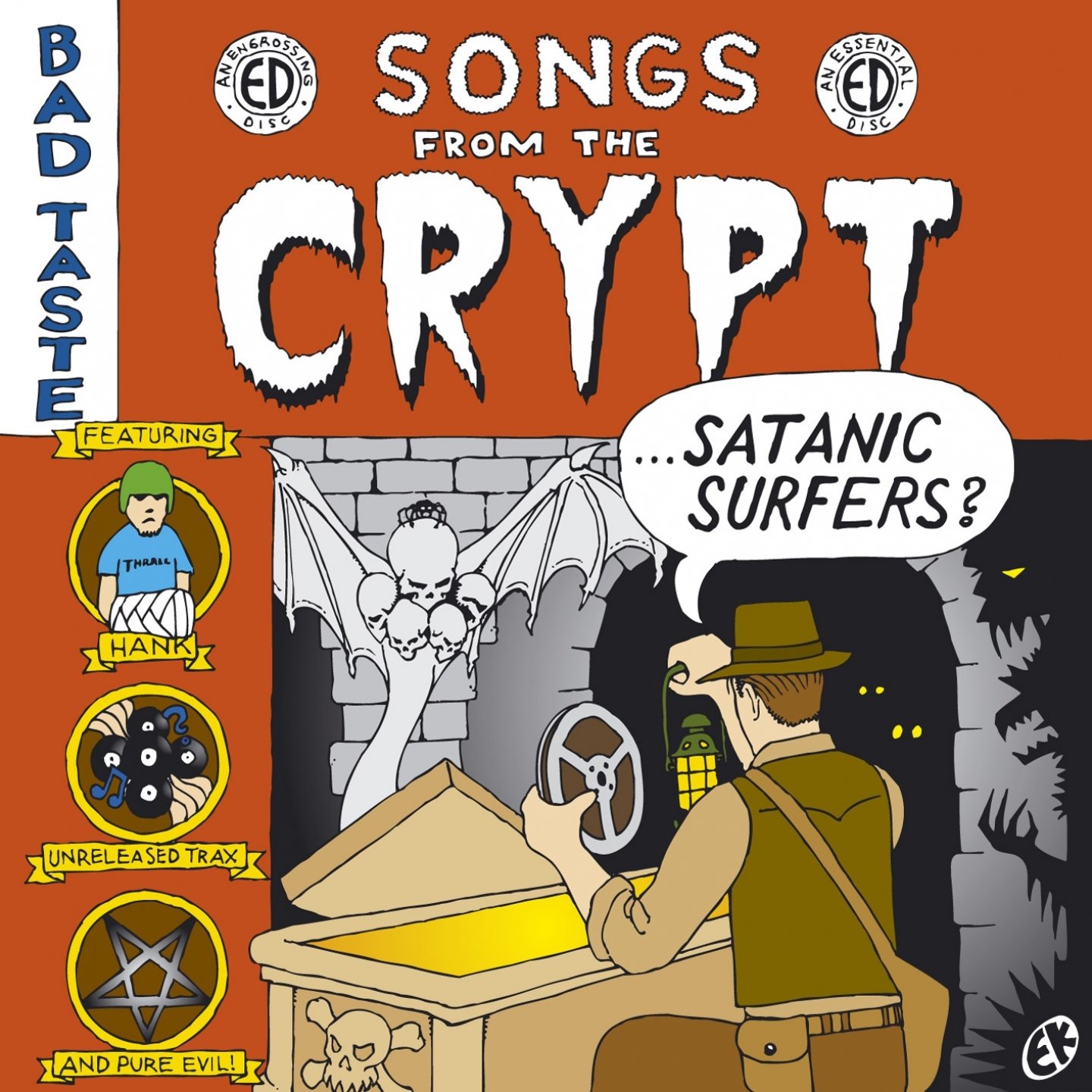 Songs From The Crypt [Audio CD] Satanic Surfers