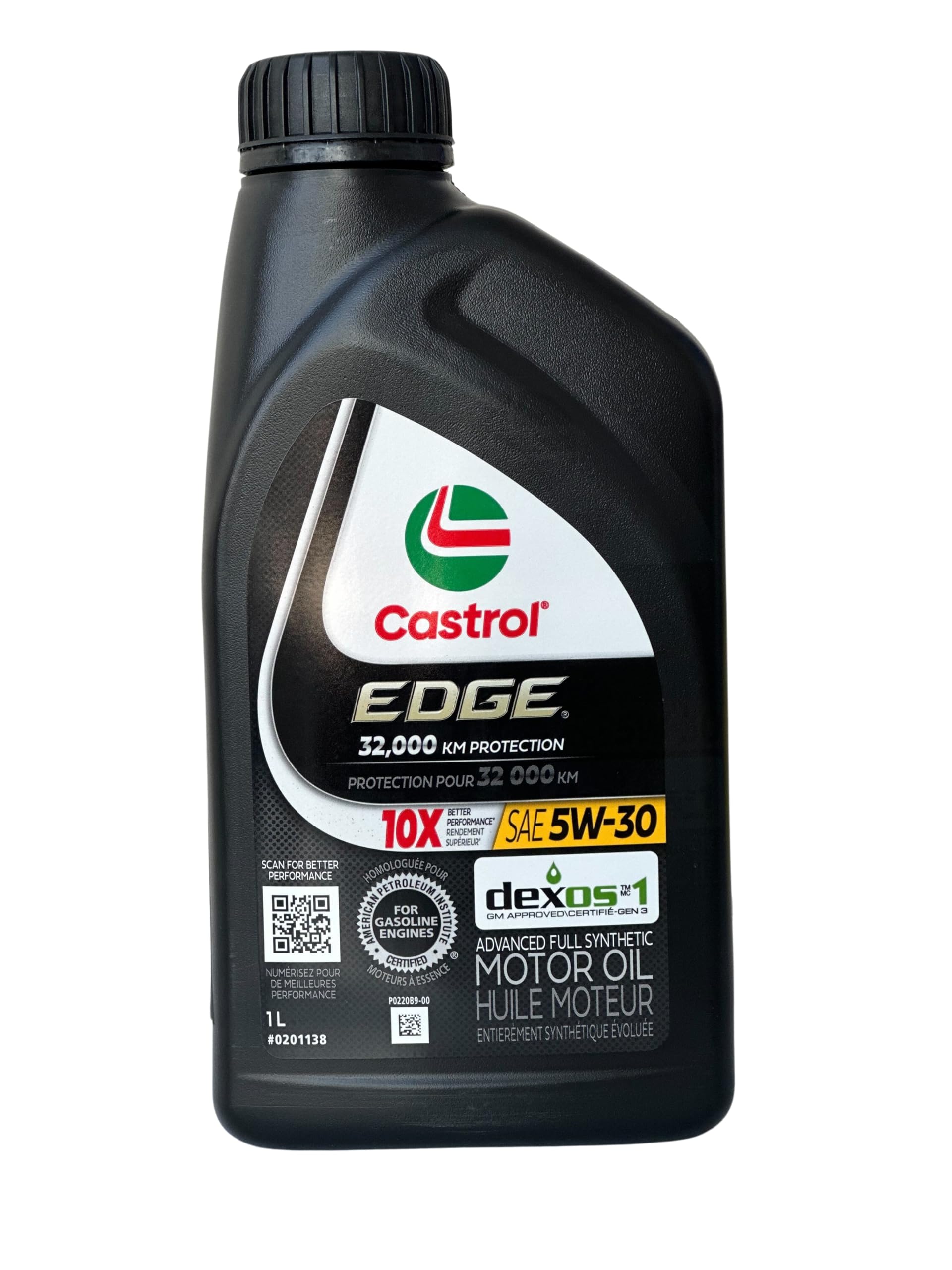 Castrol EDGE 5W-30 DEXOS1 Gen3 Full Synthetic Motor Oil (1Liter