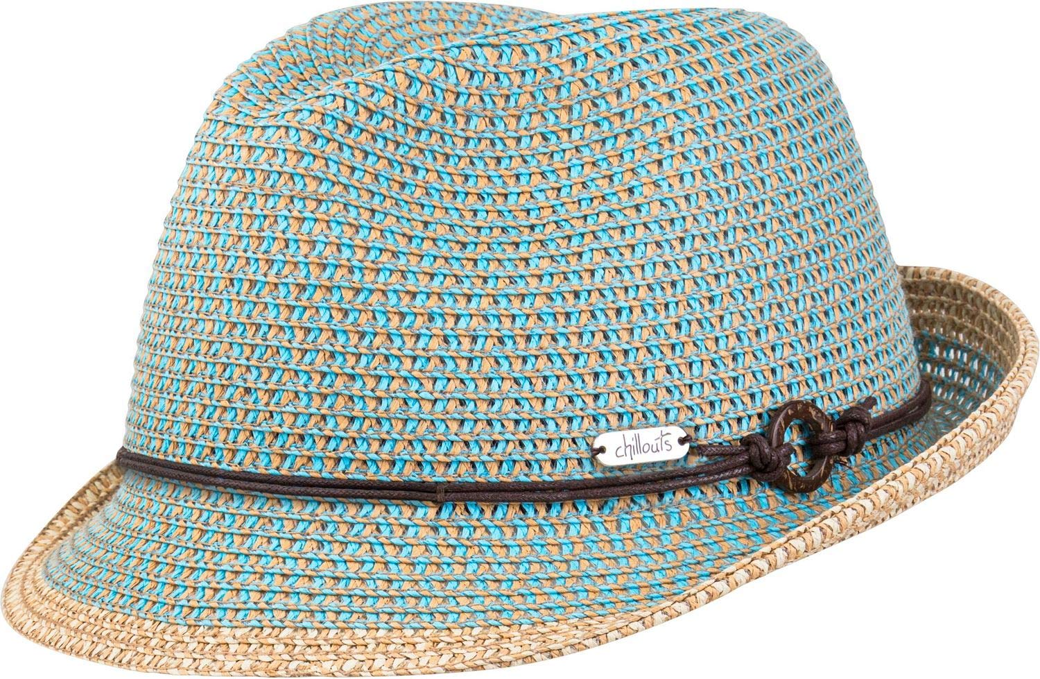 CHILLOUTS Women's Rimini Hat, 42 Blue, S-M (54-57)