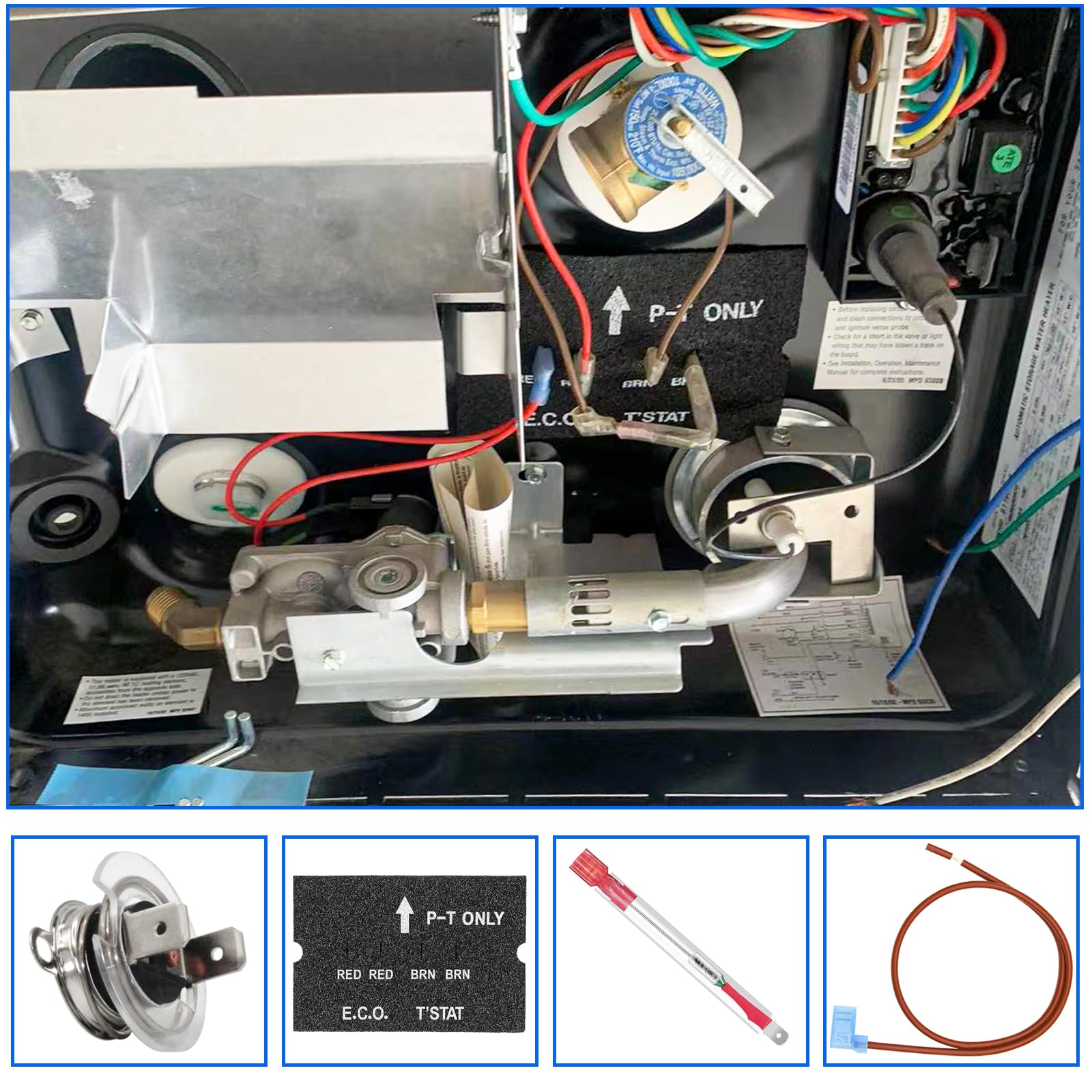 RV Water Heater Thermal Cutoff Kit