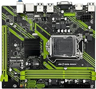Placa Mãe Intel B85 Micro-ATX LGA 1150 DIMM 16GB RAM DDR3 4 Portas SATA III USB 3.0