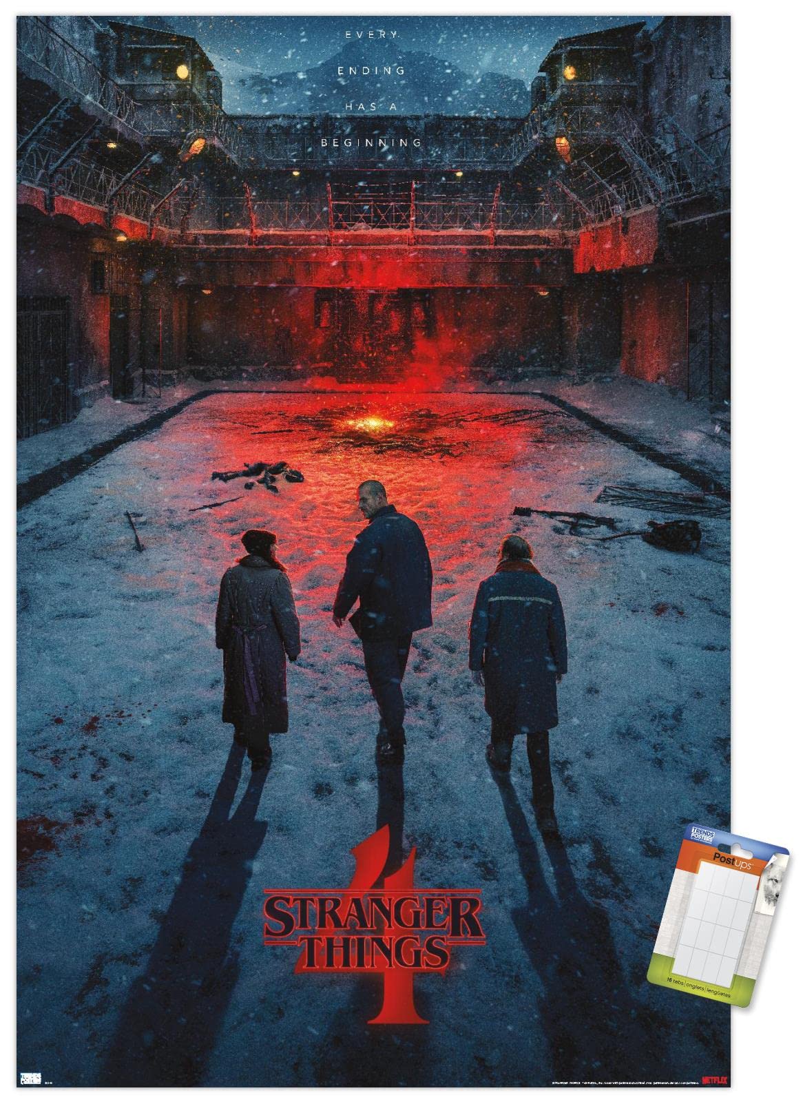 Amazon.com: Trends International Netflix Stranger Things: Season 4
