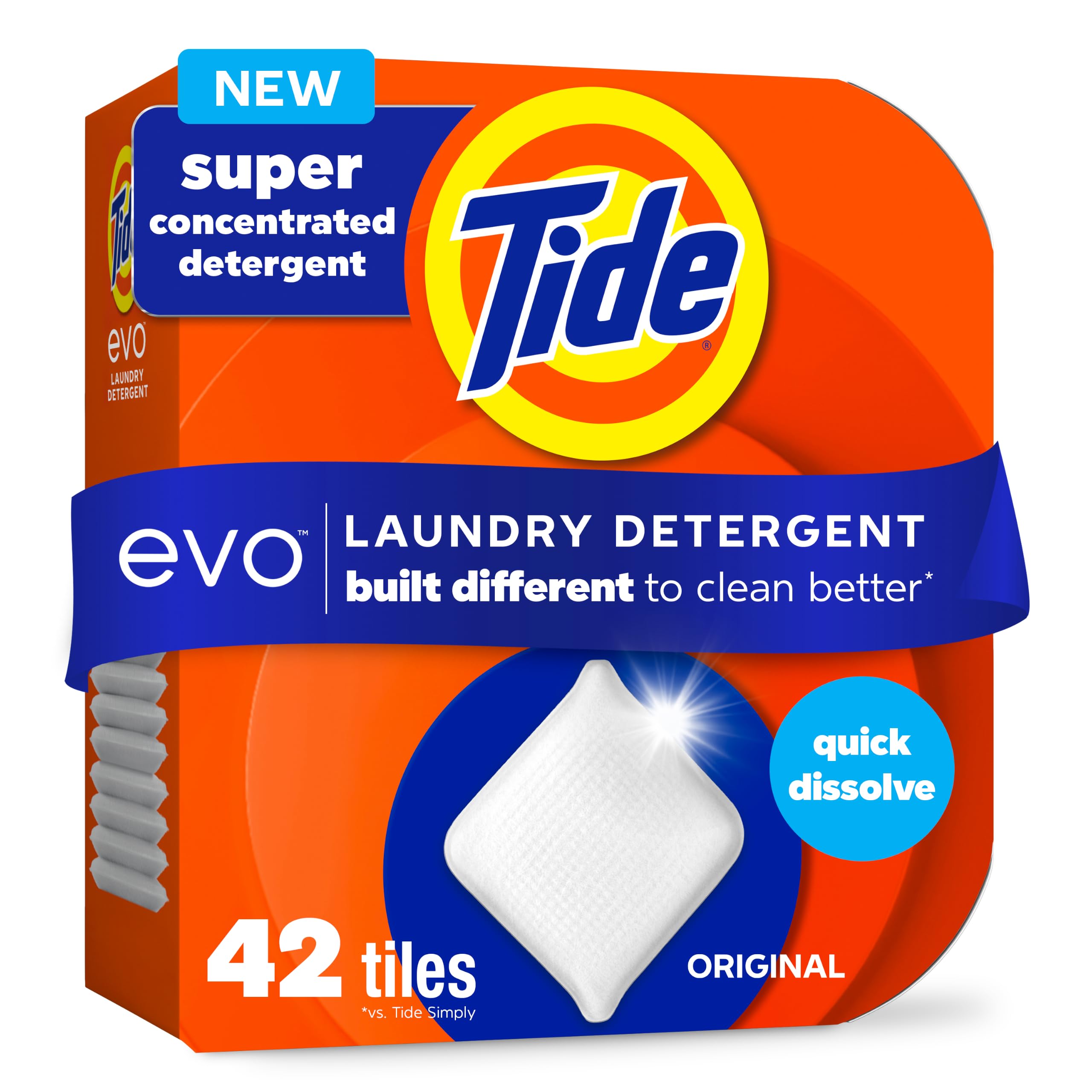 Amazon.com: Tide evo Laundry Detergent Original Scent Works on 100