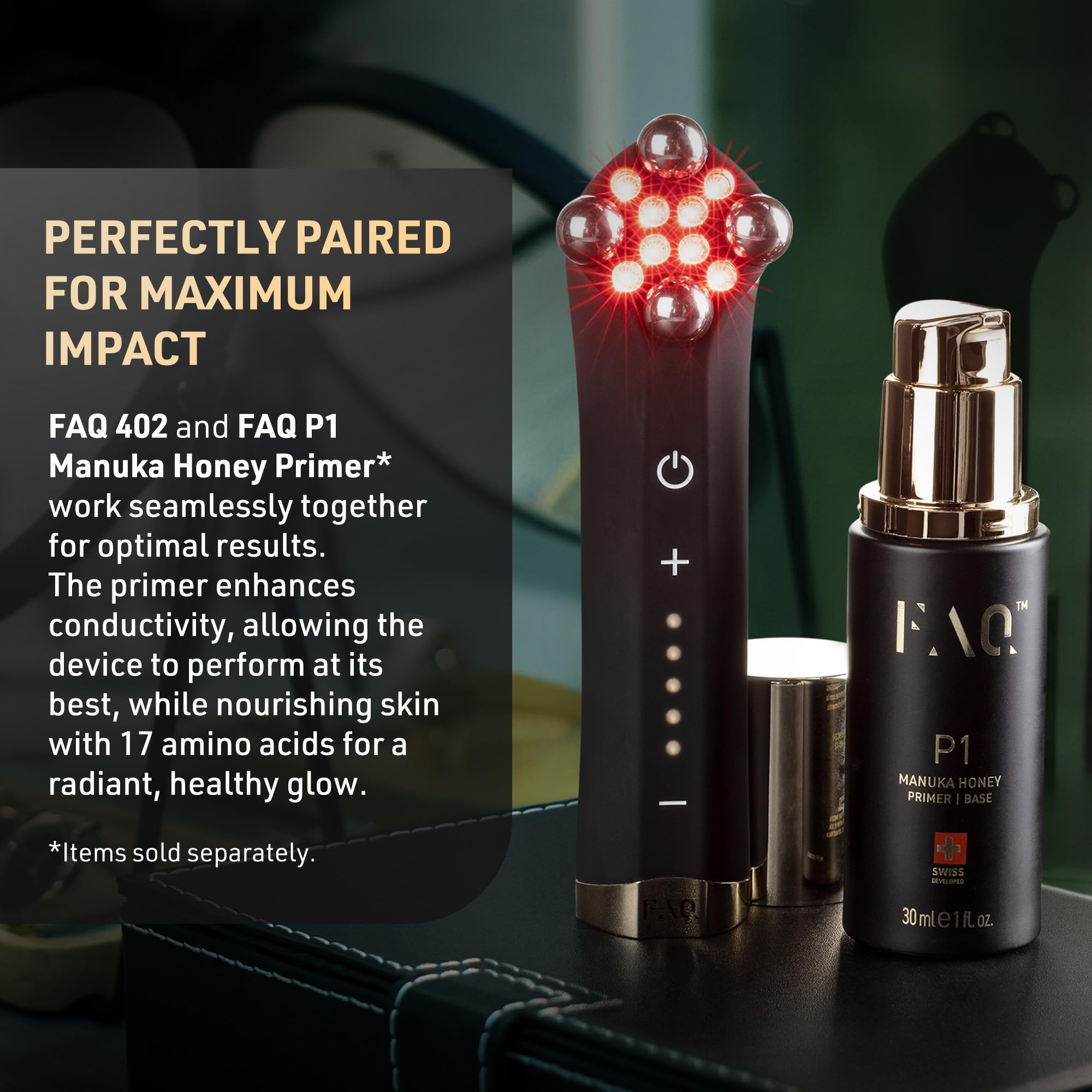 FAQ 402 lifting facial con microcorriente - LED infrarrojo | Dispositivo microcorriente, Masajeador facial, Lifting, Luz infrarroja, LED rojo, Drenaje linfático, Tonificación, IA