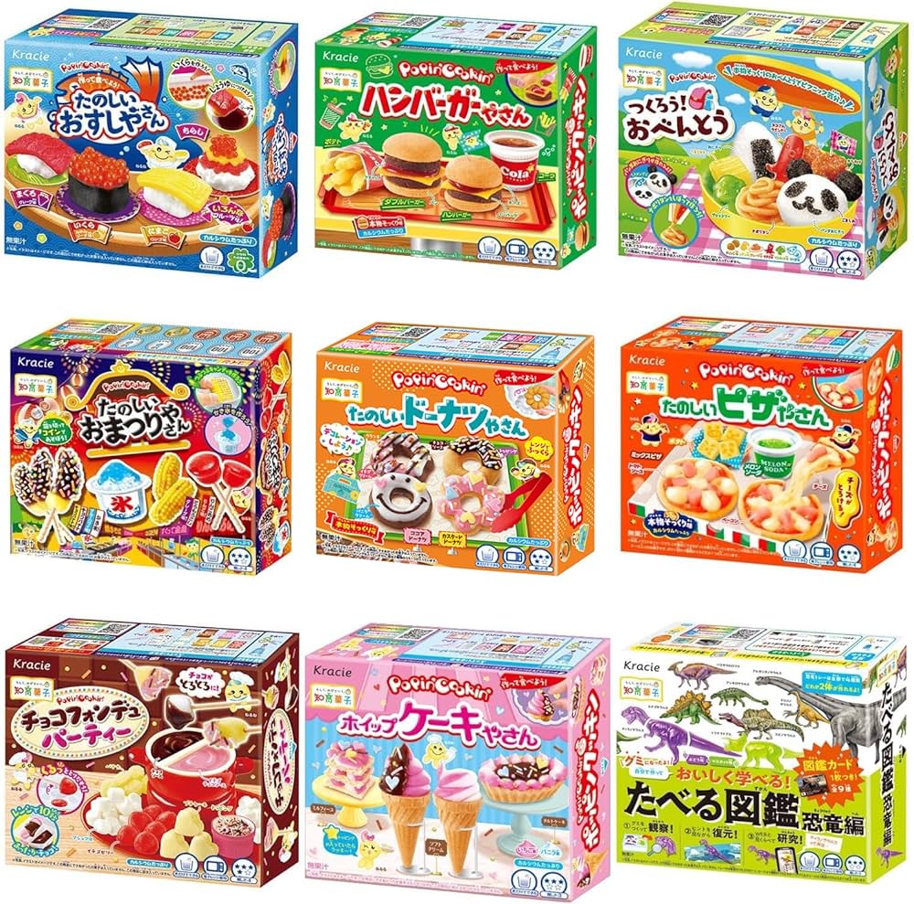 Amazon.co.jp: クラシエフーズ ポッピンクッキンボックス9種セット