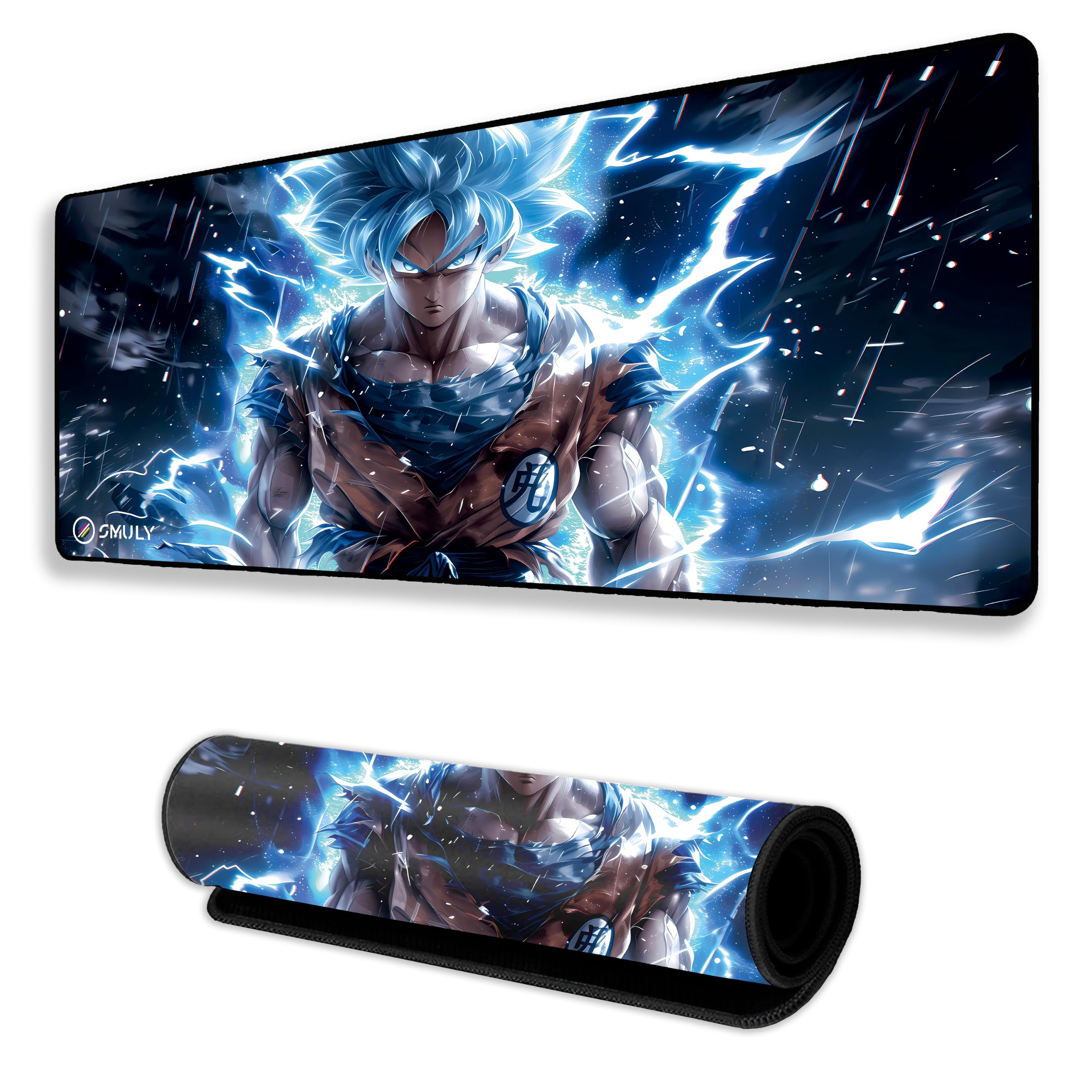 Akatsuki Inspired Anime Gaming Mouse Pad, Large Desk Mat 58.5 x 28 cm, Extended Washable Mousepad, Desk Pad, 2mm Thick Non-Slip Rubber Base, Stitched Edges, Smooth Surface (Multicolour) — Amazon image 24