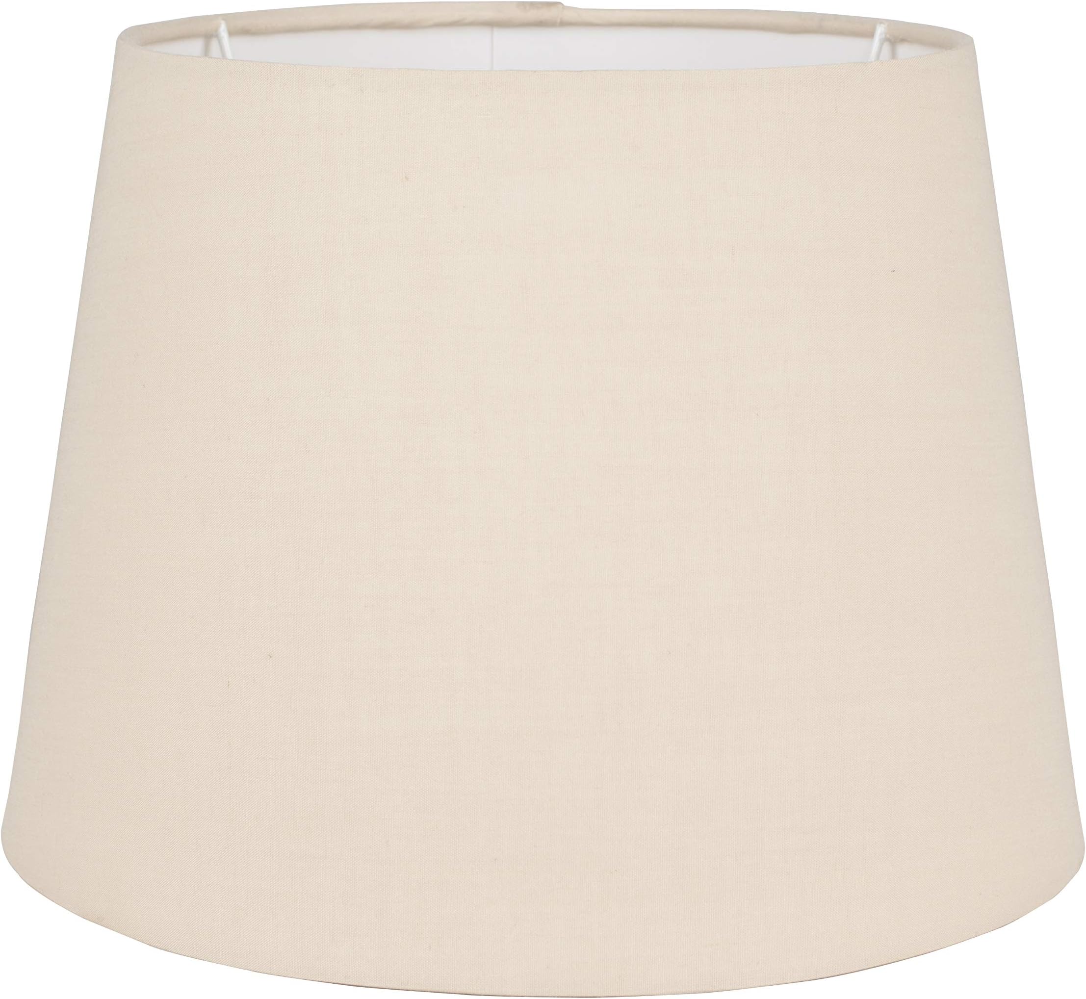 MiniSun | Modern Tapered Light Shade in a Beige Fabric Finish | Floor Lamps & Torchieres, Home Décor & Improvement Essential | 250cm Shade Width