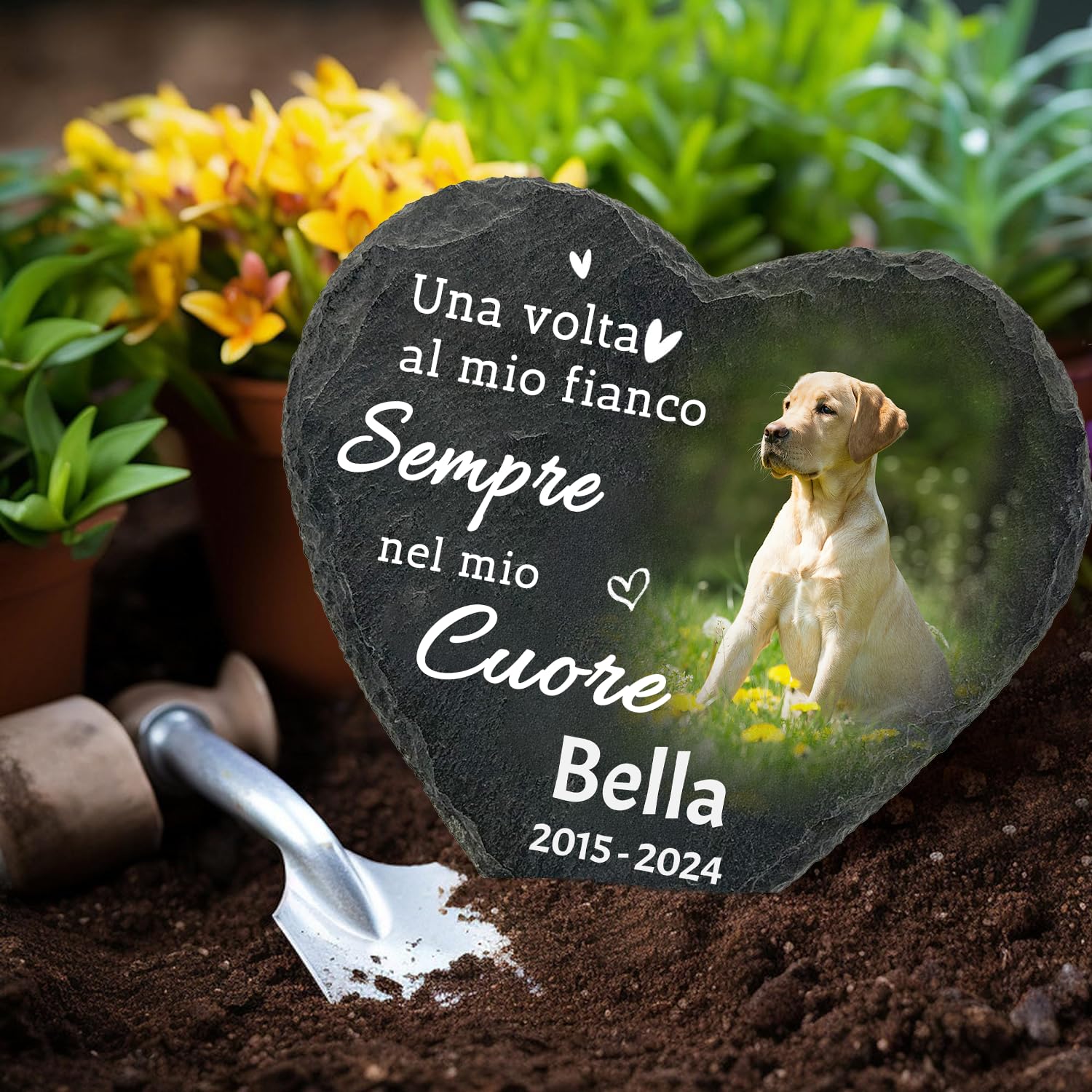 Tributo Alla Tomba Del Cane, Lapide Personalizzata, Targa Commemorativa E Paletto Per Animali Domestici, In Amorevole Memoria, Lapide Commemorativa, Resistente Alle Intemperie. - Italia - Foto 5