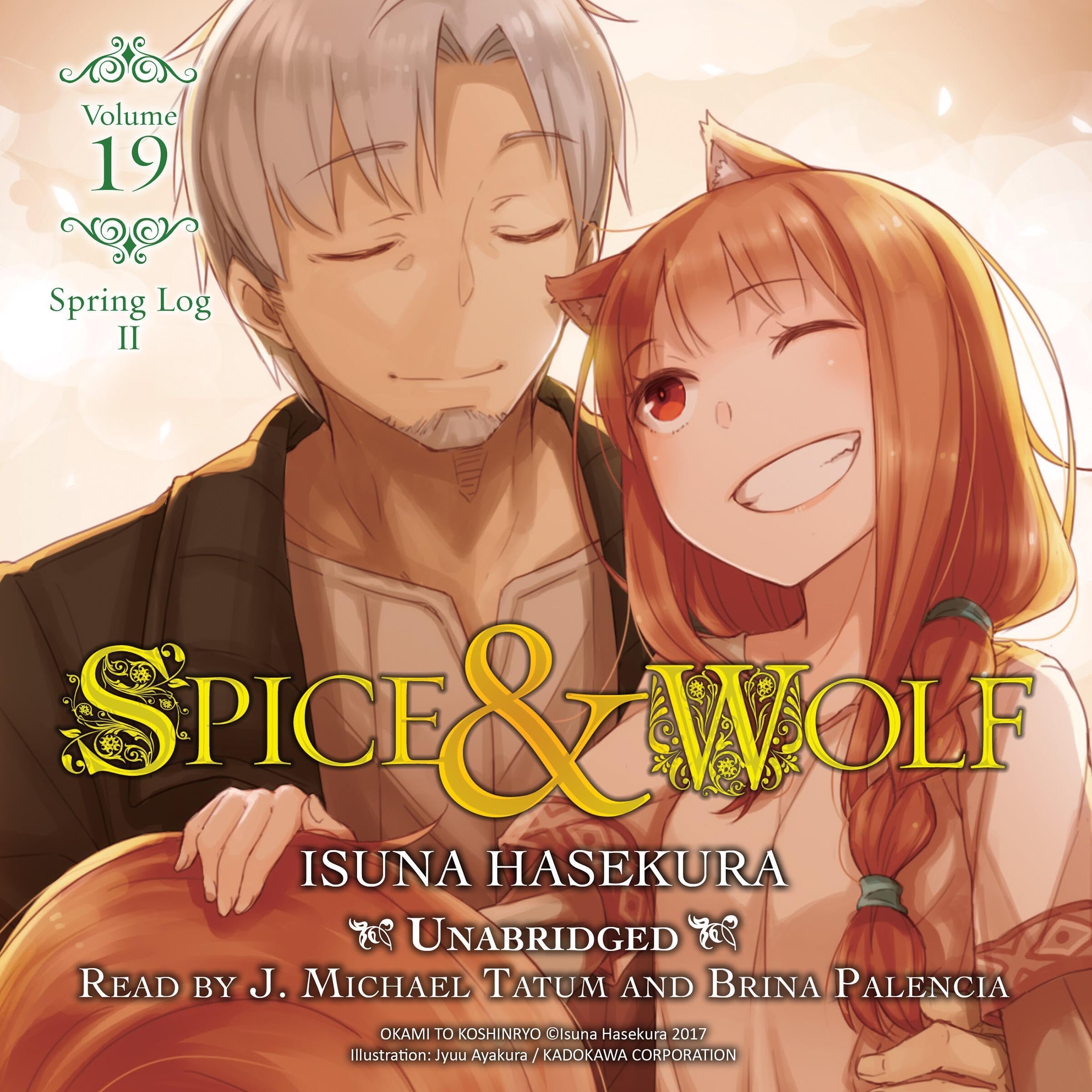 Cover art for Spice and Wolf, Vol. 19 (light novel)