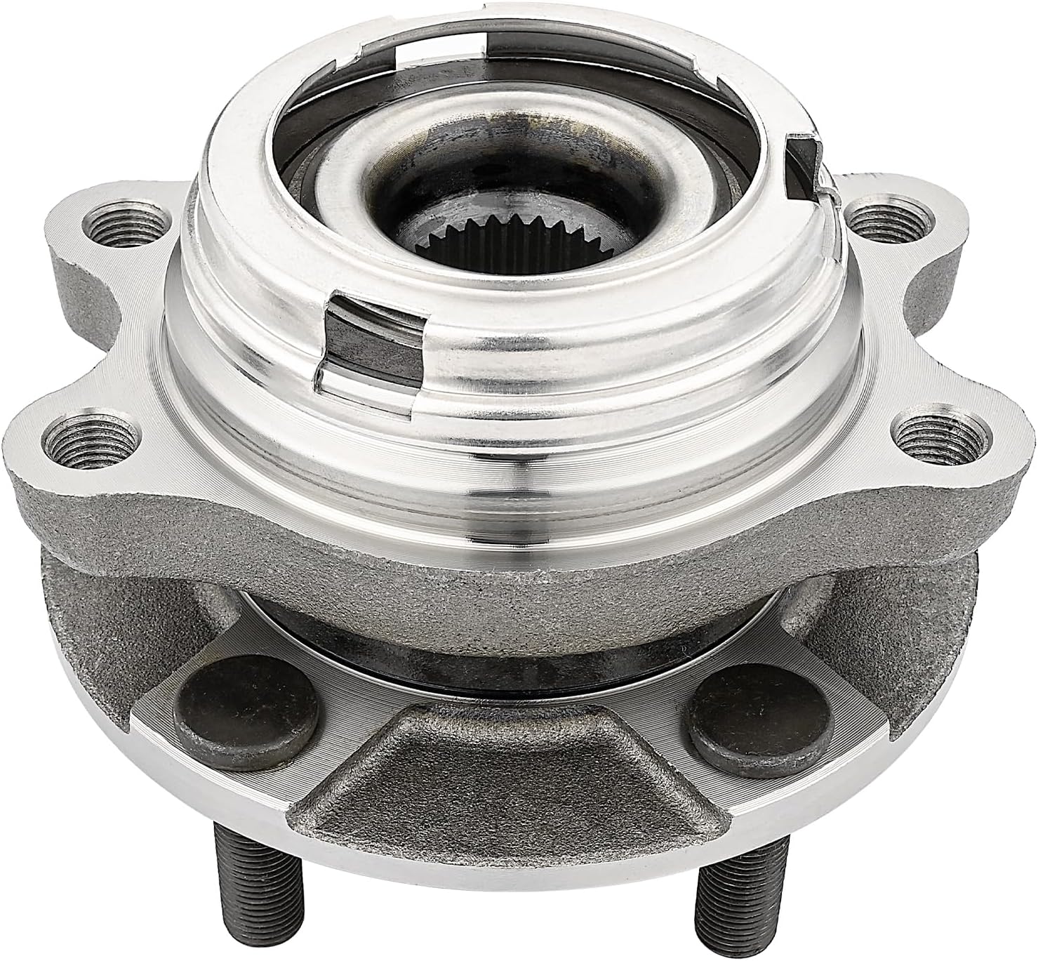513294 Front Wheel Bearing and Hub Assembly for 2007 2008 2009 2010 2011 2012 Nissan Altima 2.5L Wheel Hub Bearing 5 Lugs w/ABS
