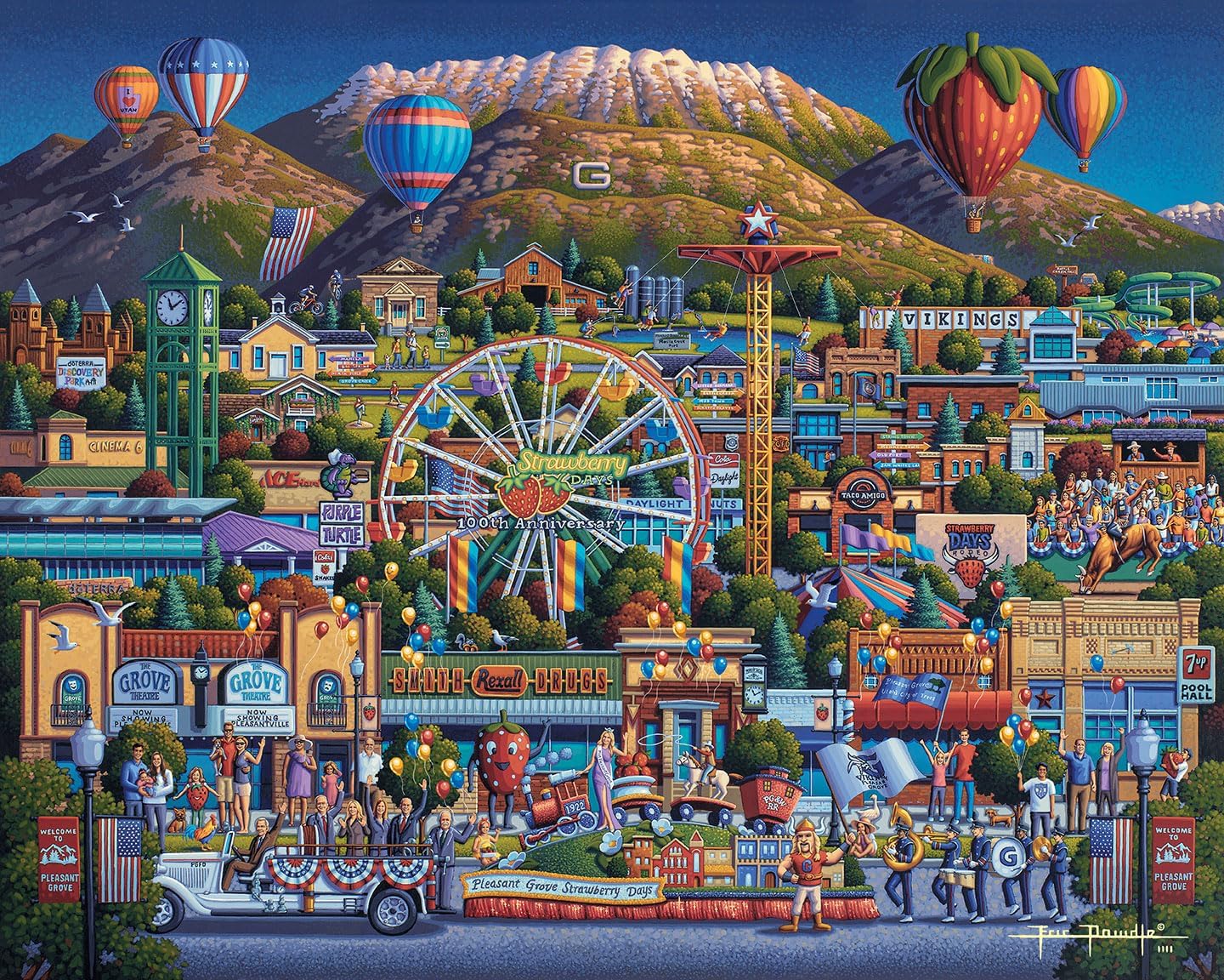 Dowdle Personal Puzzle - Pleasant Grove - 210 Piece
