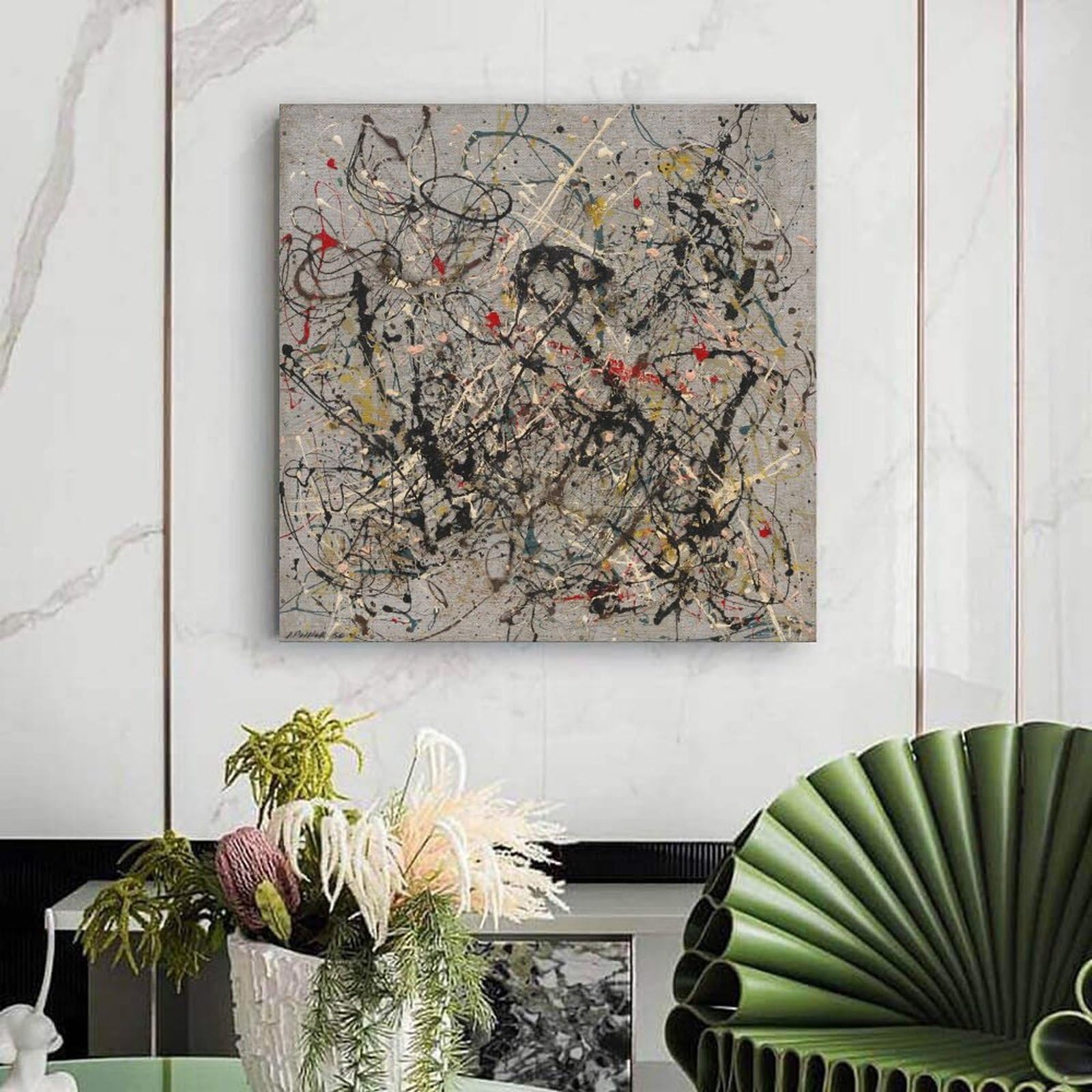 Amazon.co.jp: ジャクソン・ポロック(Jackson Pollock) 名作