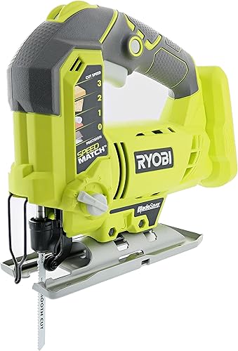 RYOBI One+ P5231 - Rompecabezas orbital inalámbrico de iones de litio de 18 V, 3000 SPM (batería no incluida, herramienta eléctrica y cuchilla de