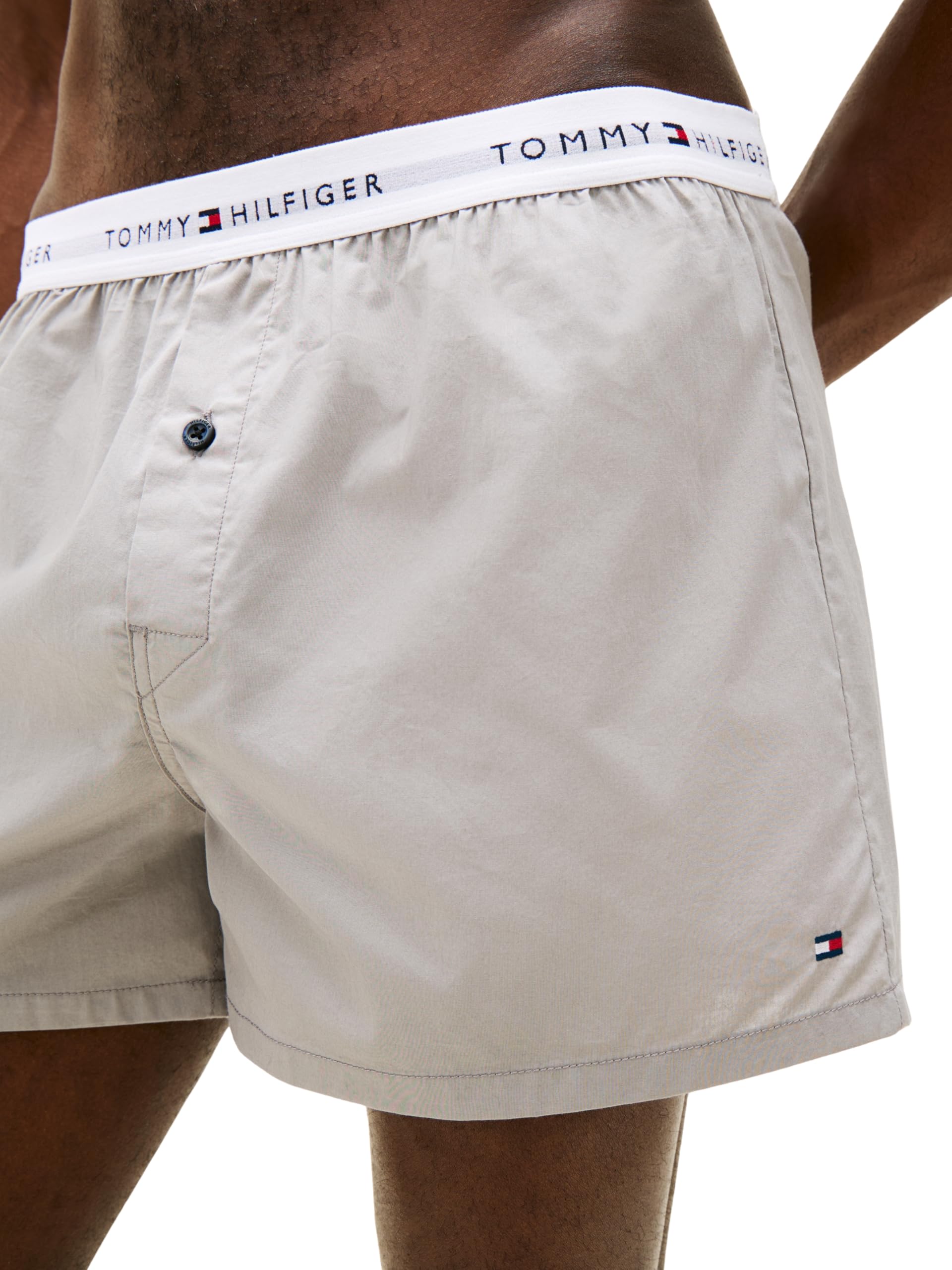 Tommy Hilfiger Herren 2p Woven Boxer Um0um03871 Boxer (2er Pack)