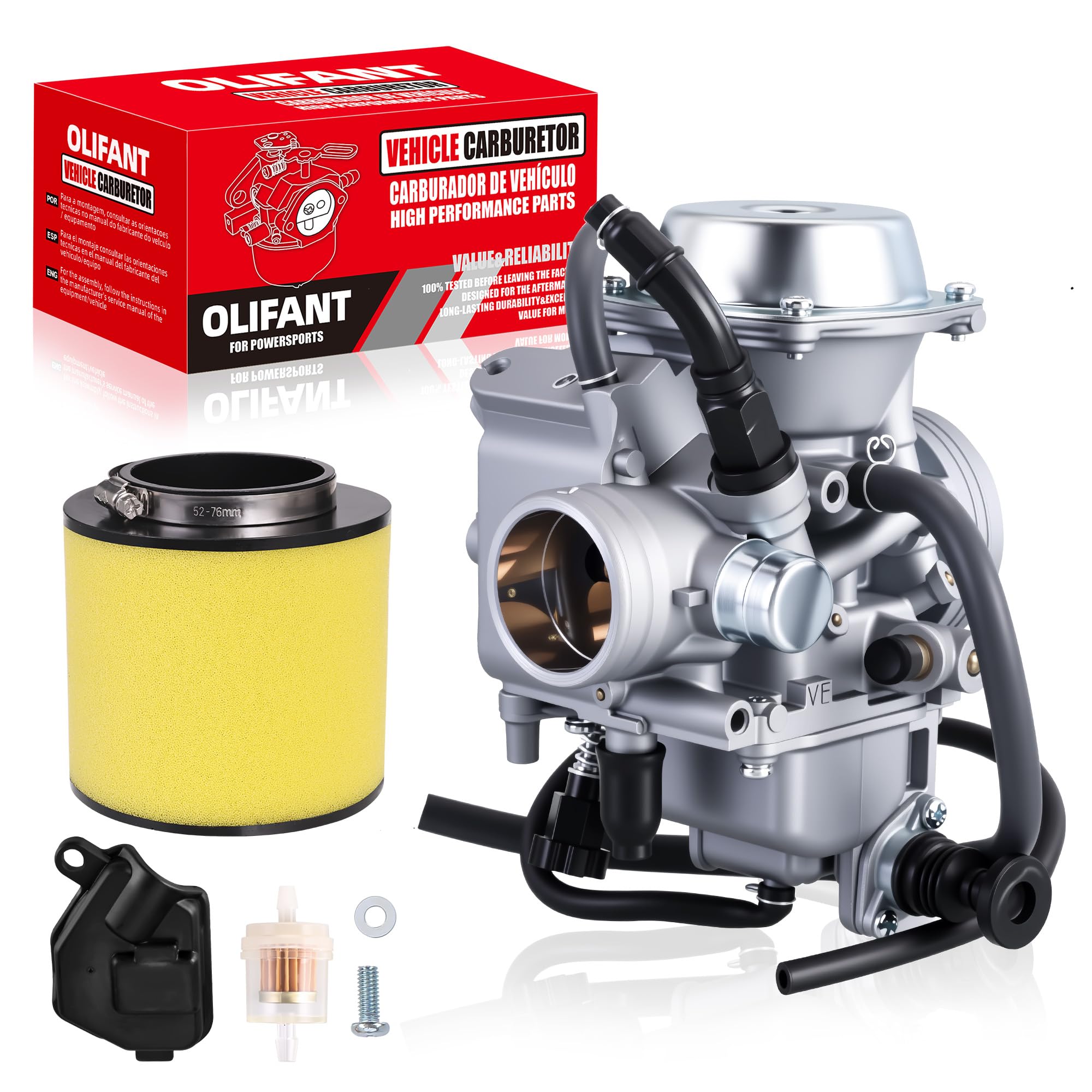 Amazon.com: Carburetor For Honda Foreman 400 TRX400FW 4x4 1995