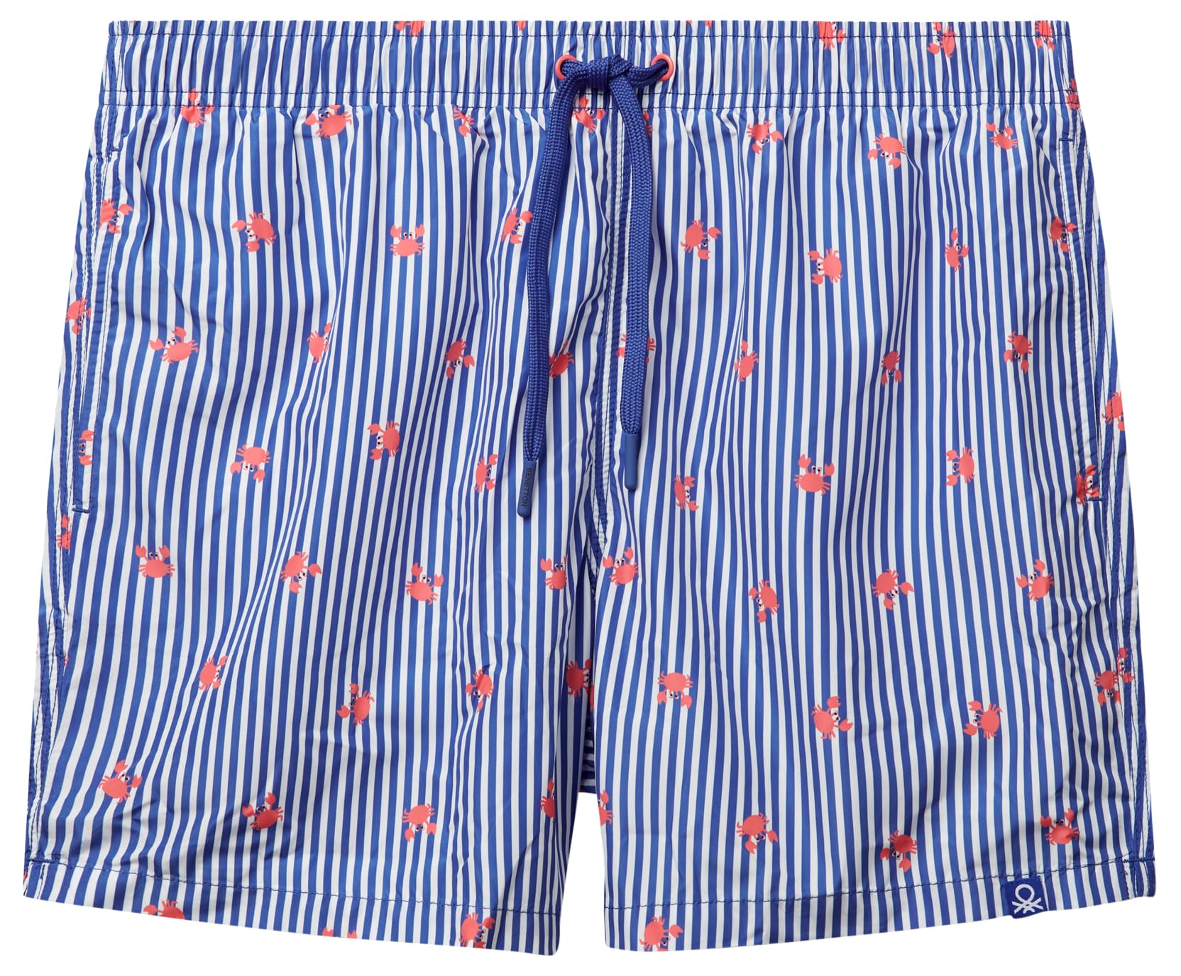 United Colors of Benetton Boxer Shorts, Blue, XL