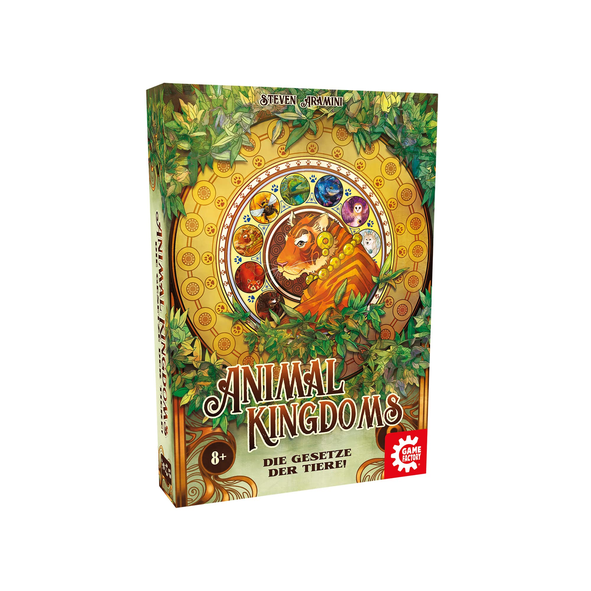 Game Factory 646286 Animal Kingdoms, Family Game, Board Game for Adults and Children from 8 Years, Board Game, Majority Game