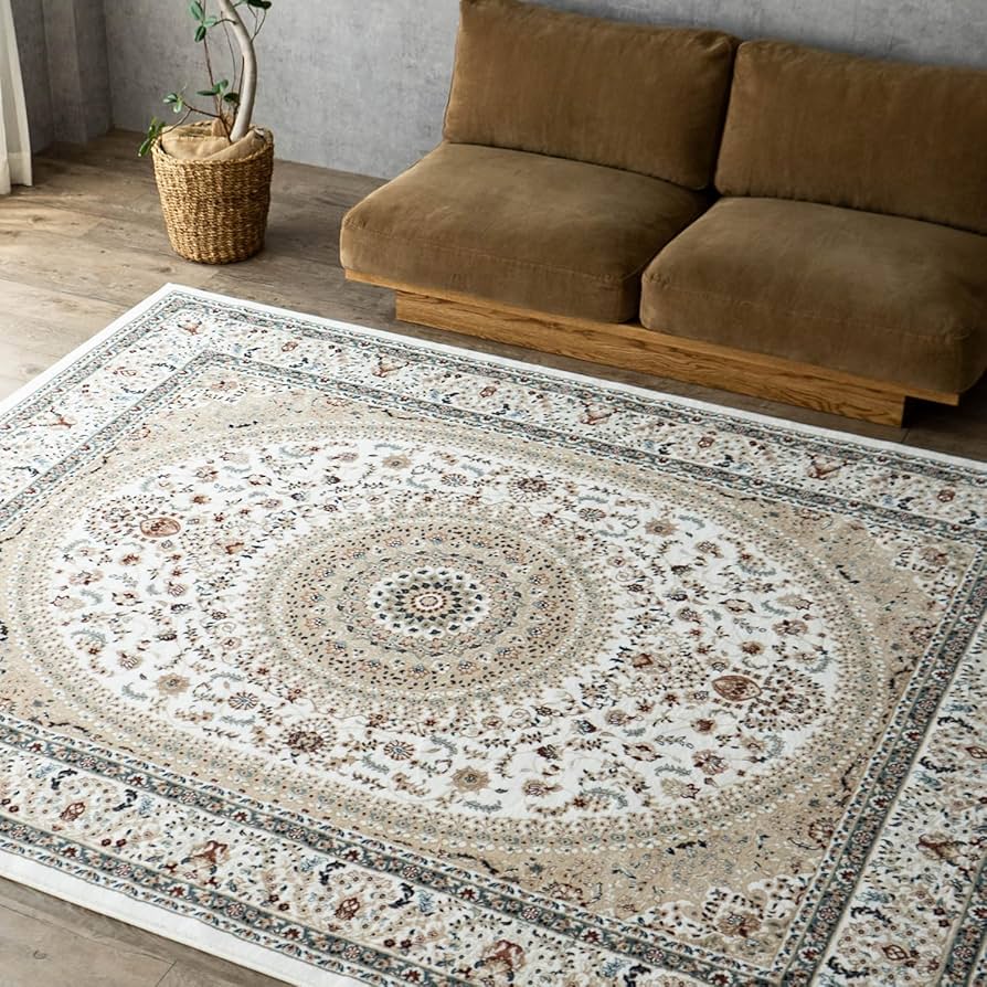 Amazon | サヤンサヤン ラグ オリエンタルスタイルⅢ 133x195 1.5畳