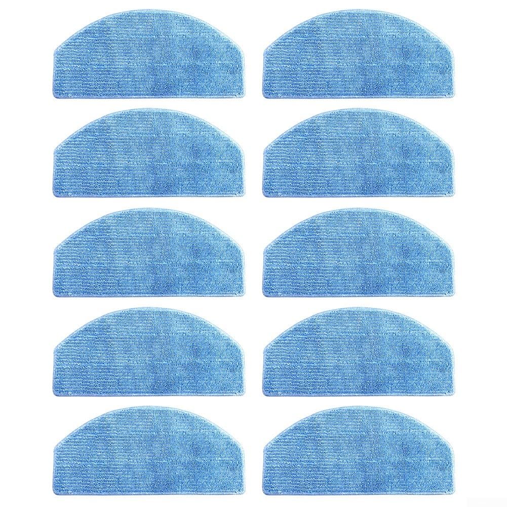 Replacement Mop Cloths for Laresar Evol 3 Robot Vacuum Cleaner, Washable Cleaning Pads, Reusable Microfibre Floor Mopping Cloths for Home Use(10 PACK)